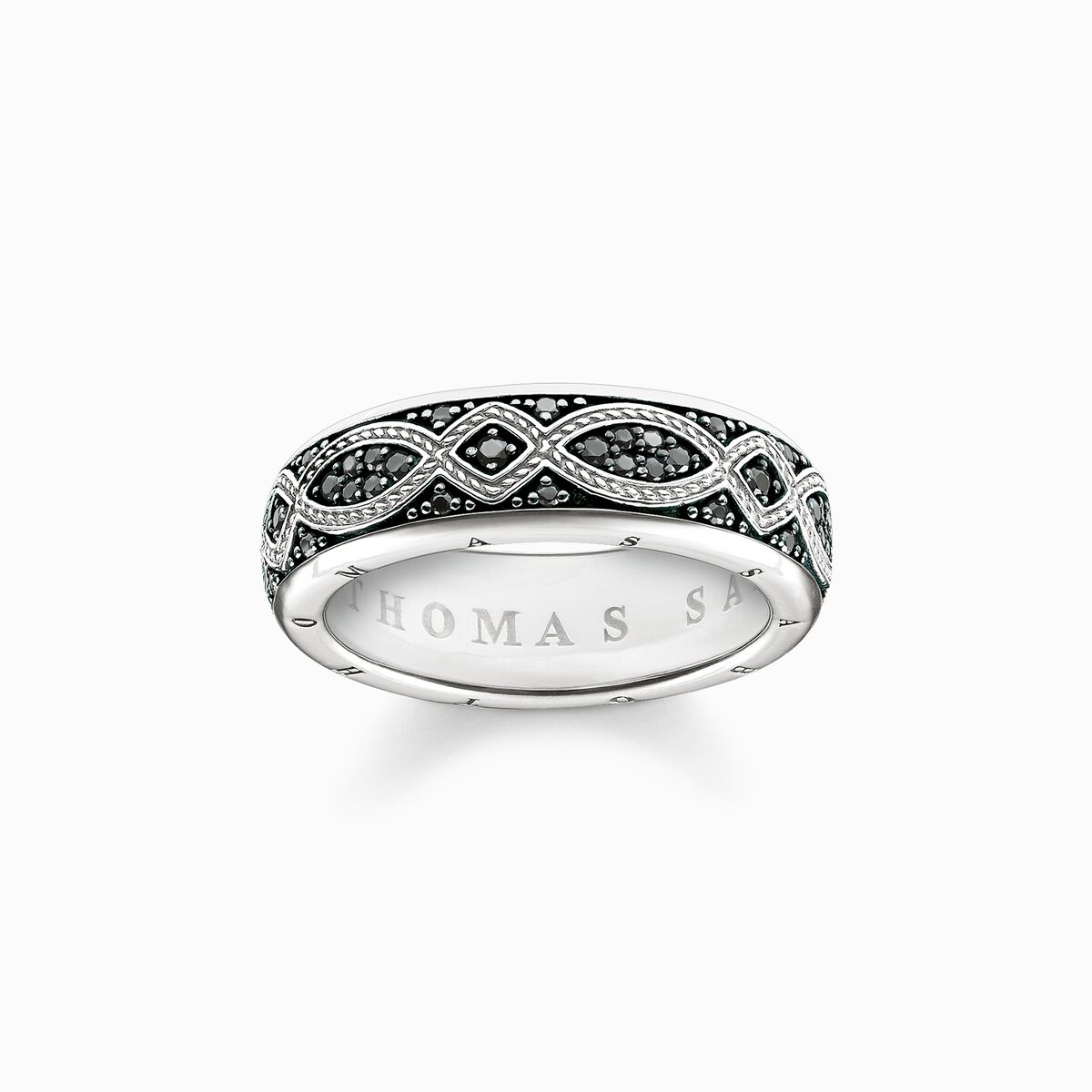 Band ring love knot