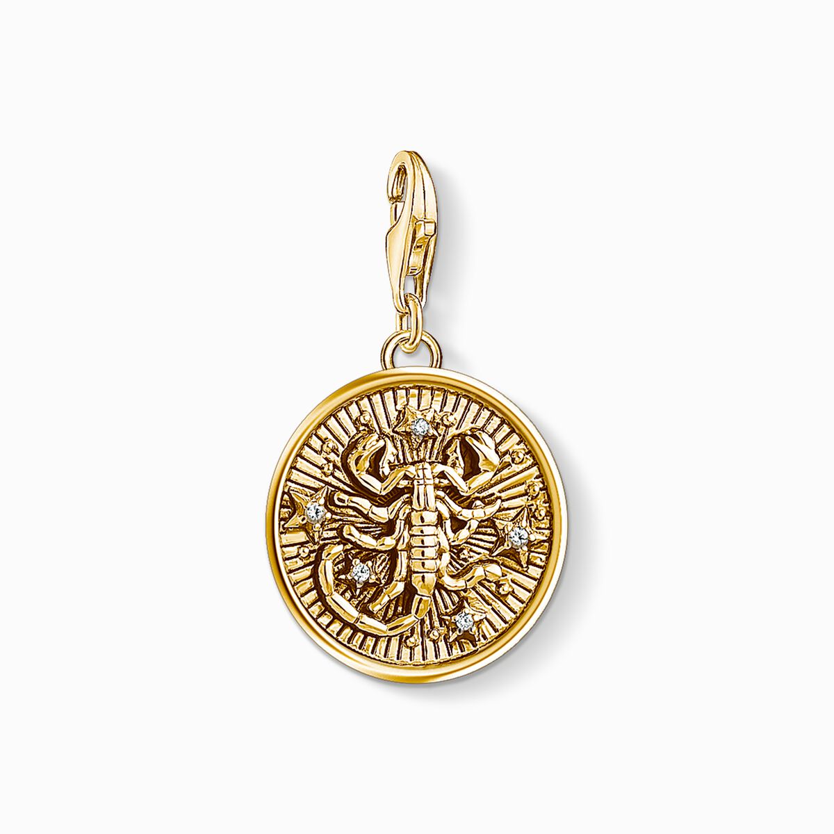 Charm pendant zodiac sign Scorpio