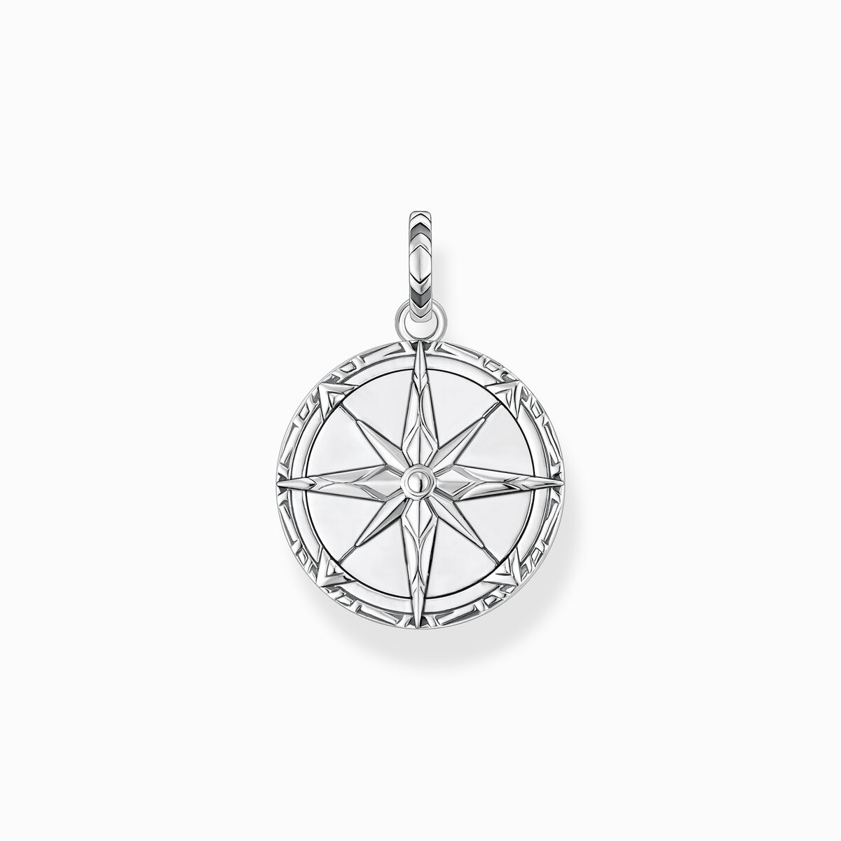 Pendant compass turquoise