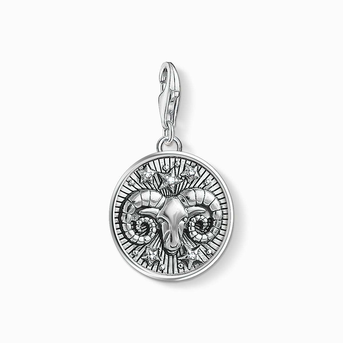 Charm pendant zodiac sign Aries