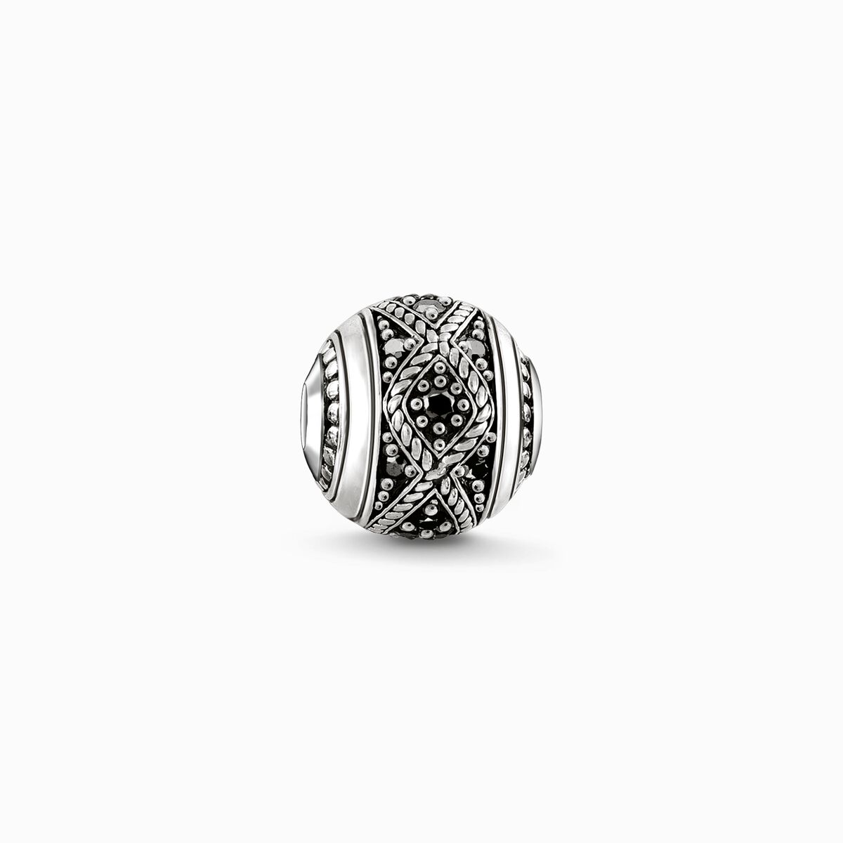 Bead love knot black