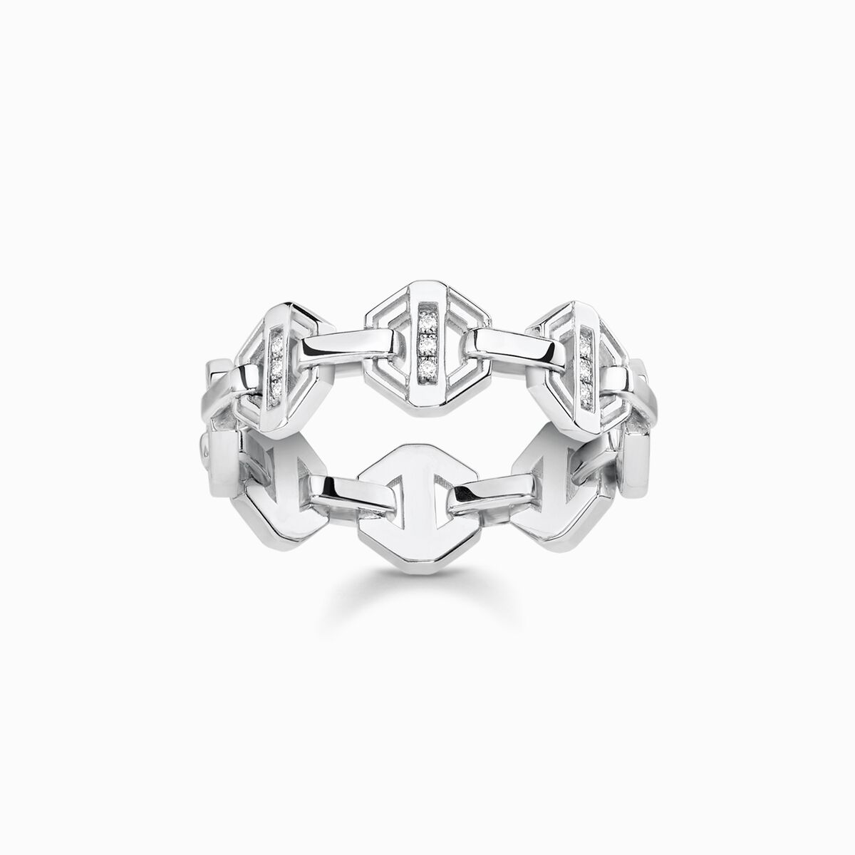 Ring vintage silver