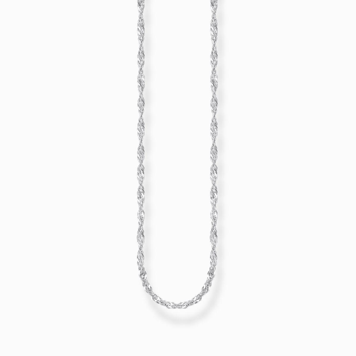 Singaporean necklace Silver Thickness 1,70 mm (0,07 Inch)