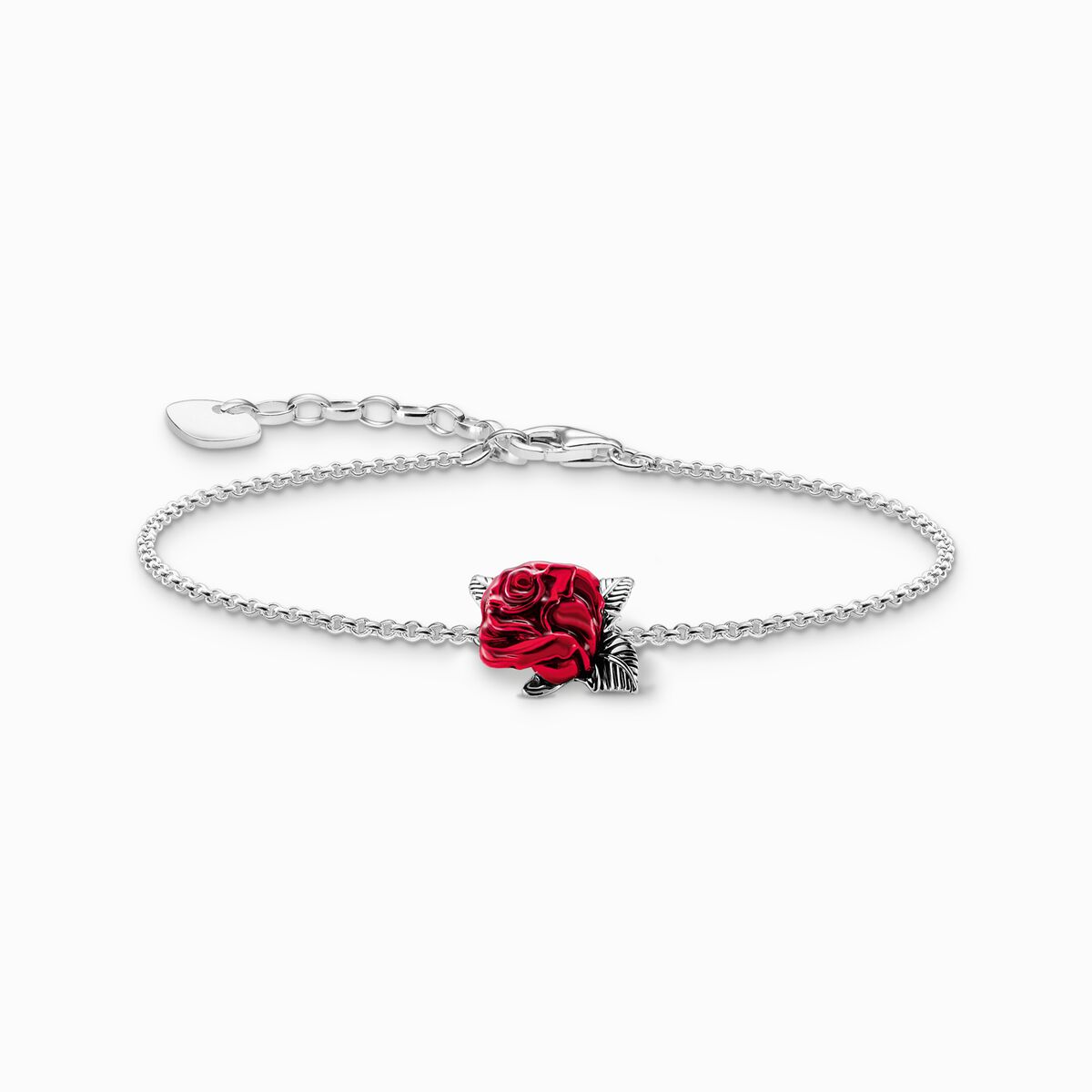 Silver bracelet Roses Romance