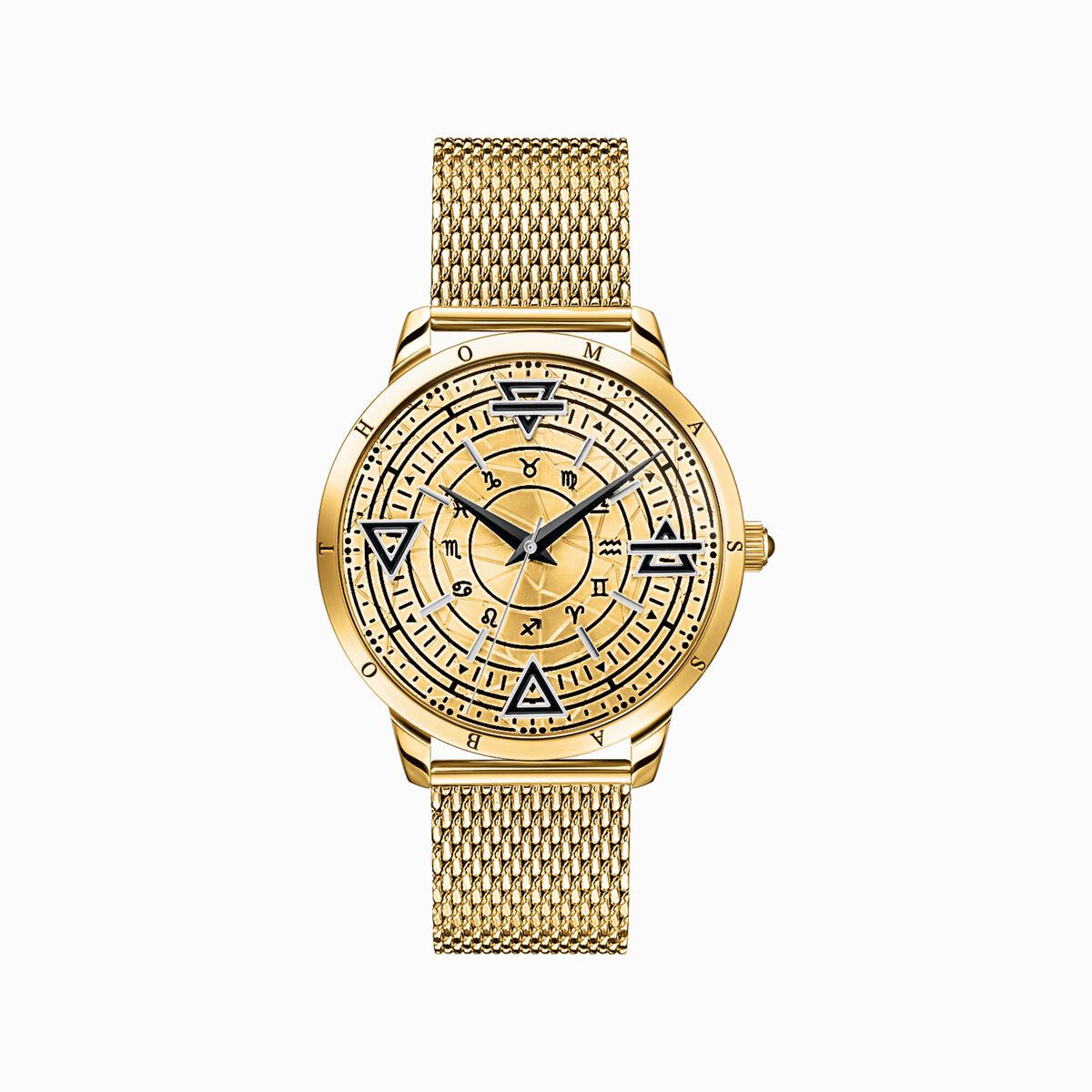 Men’s watch elements of nature gold
