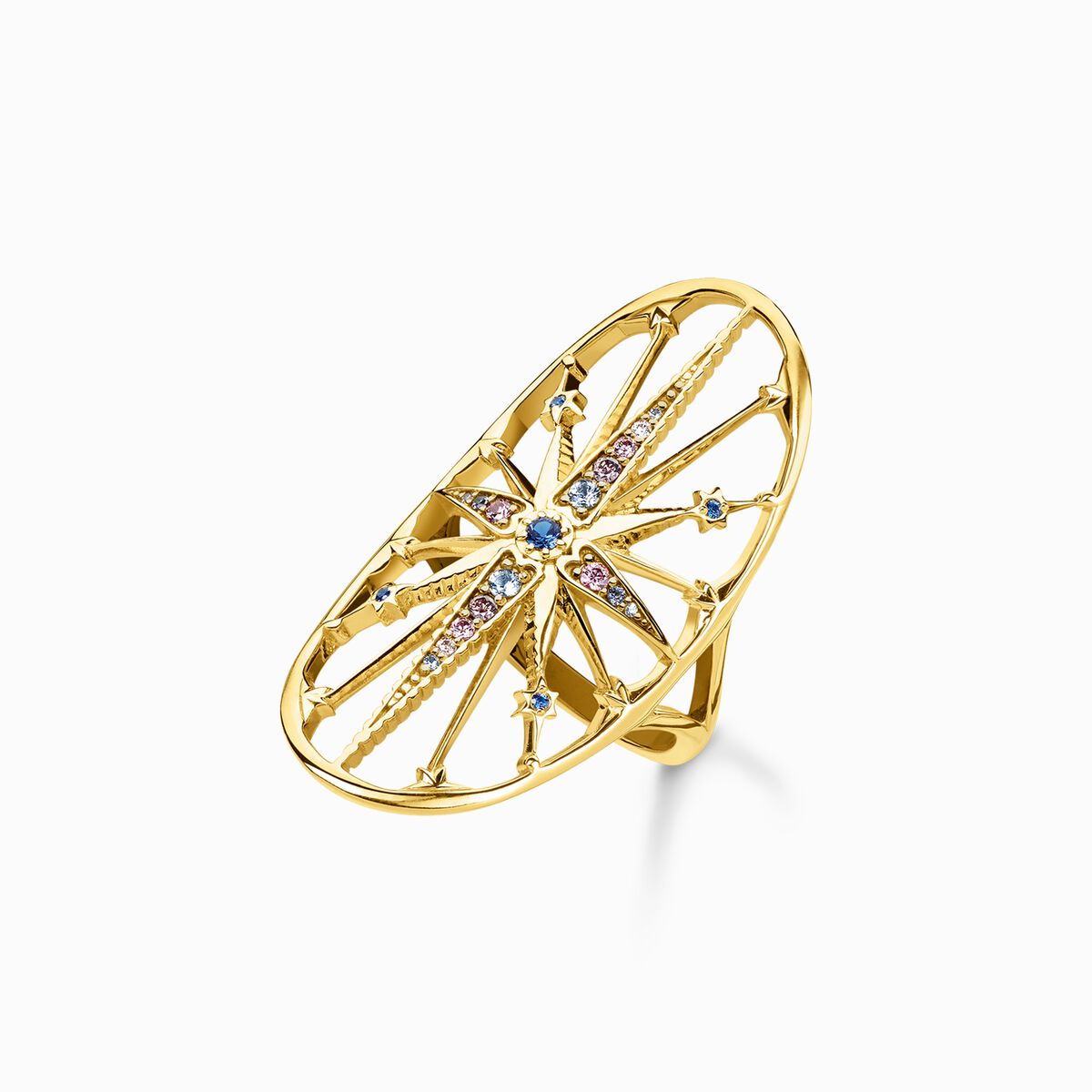 Ring royalty star gold