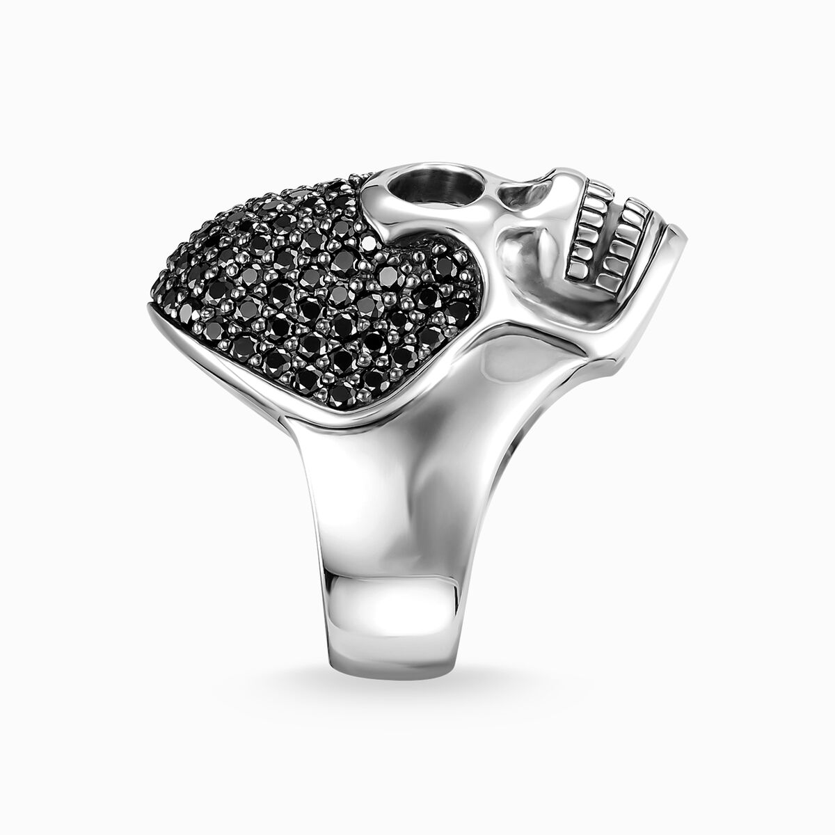 Ring skull pavé