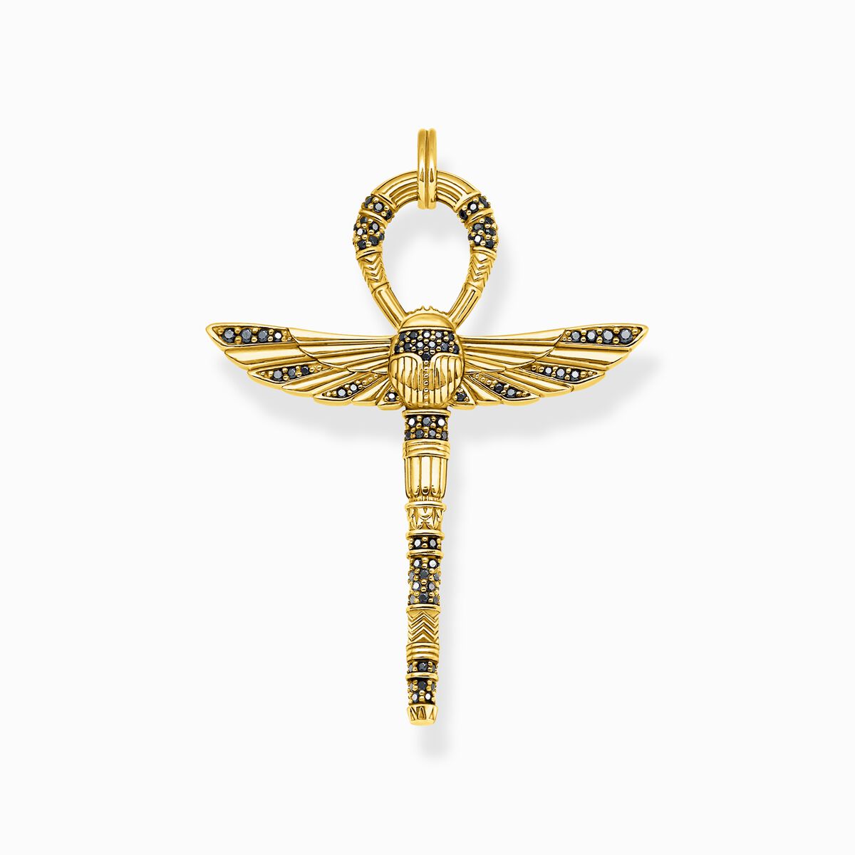 Pendant egyptian cross of life gold