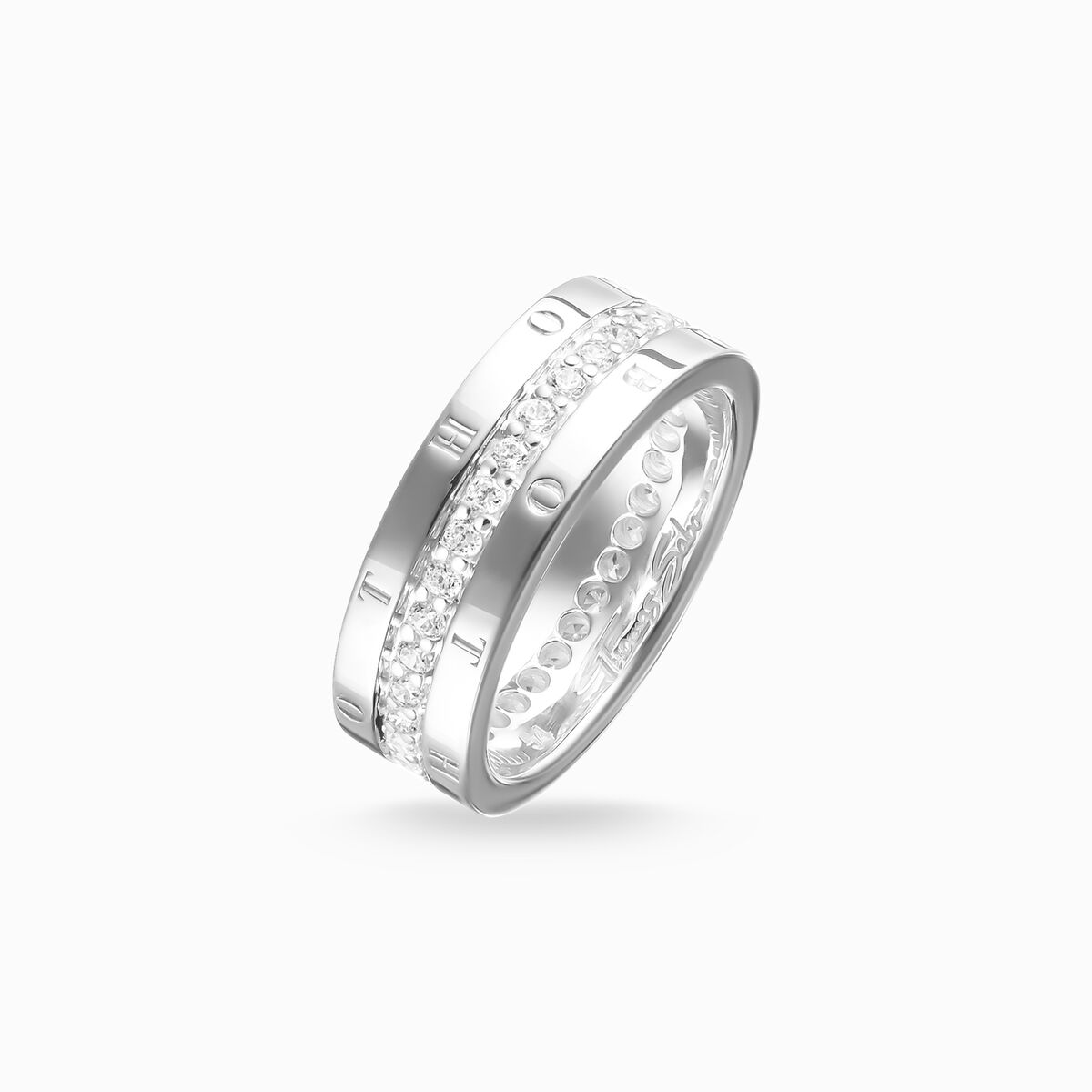 Ring eternity classic white