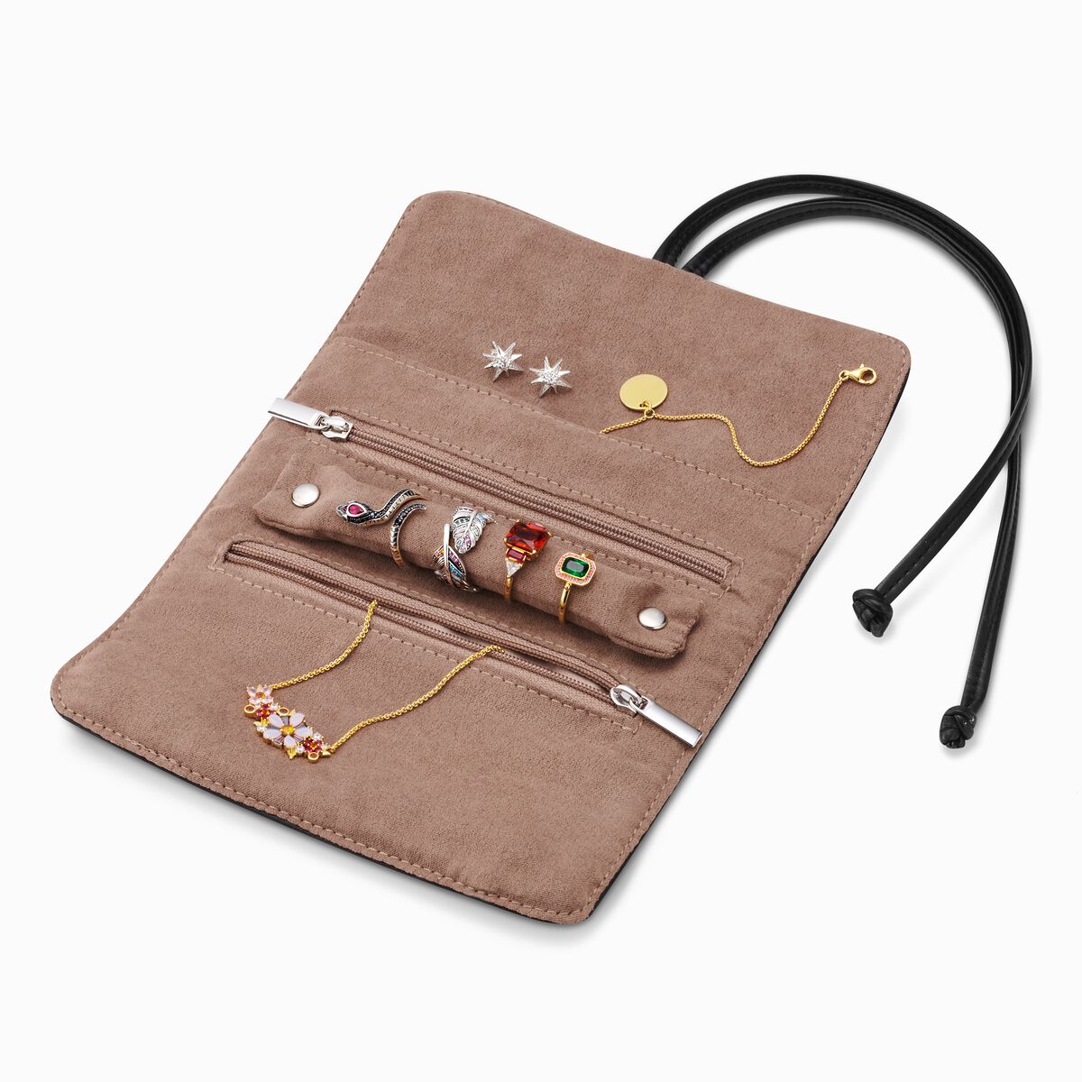 Jewellery roll black