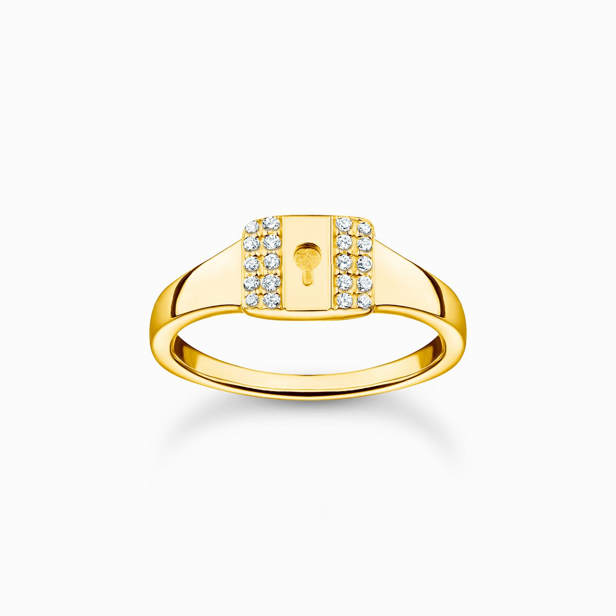 Ring lock gold