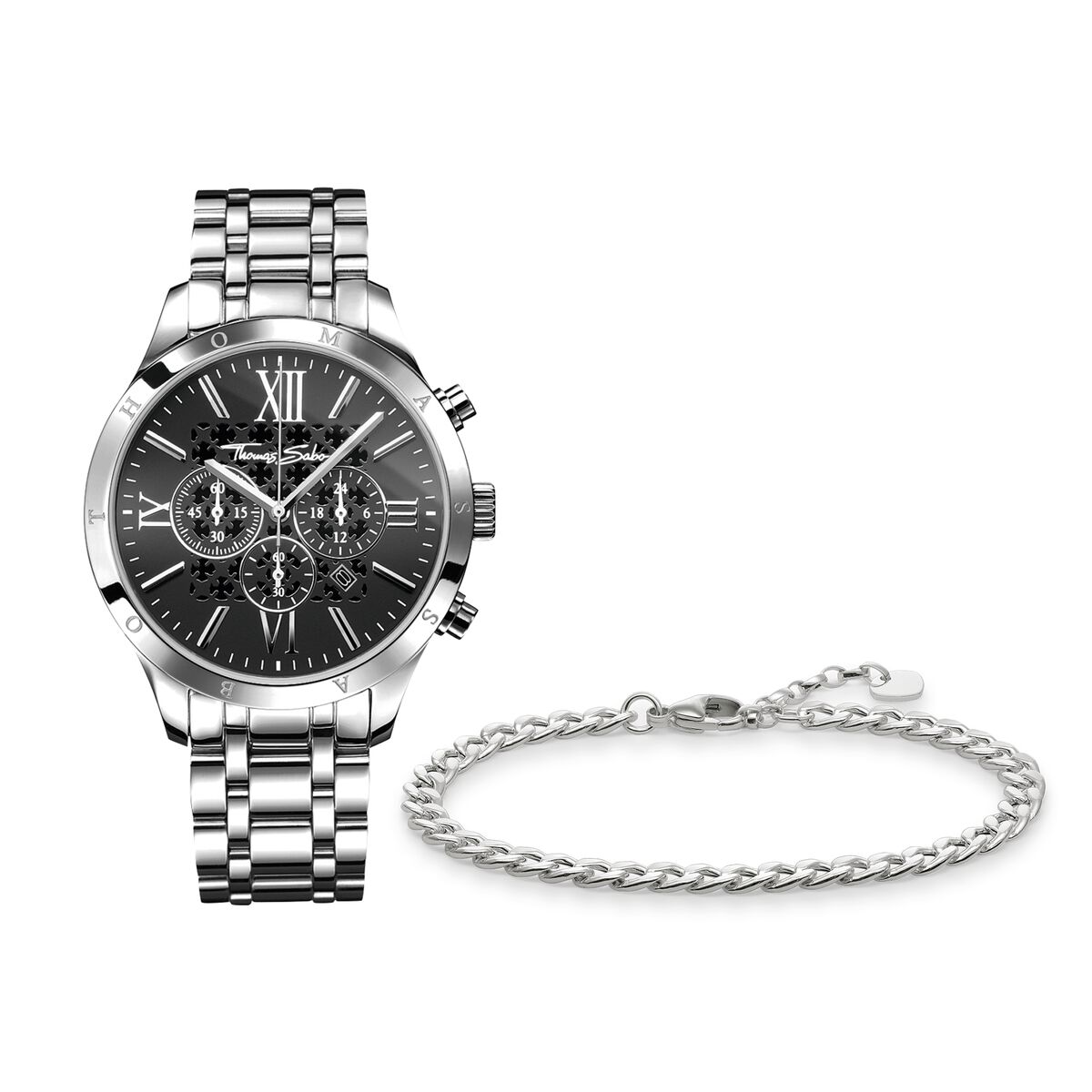 Jewellery set Rebel Urban silver