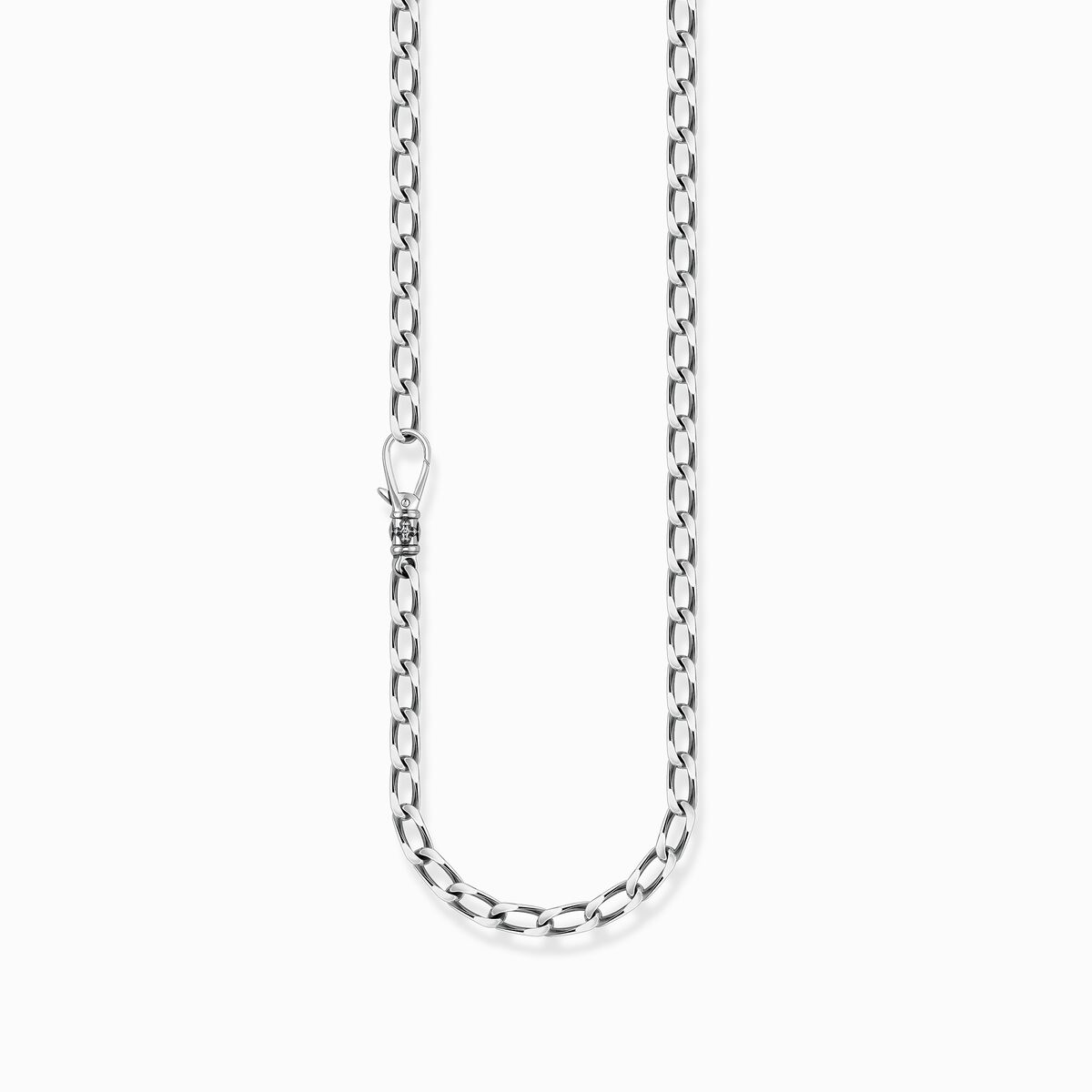 Necklace links silver cross Thickness 5.00 mm (0.20 Inch)