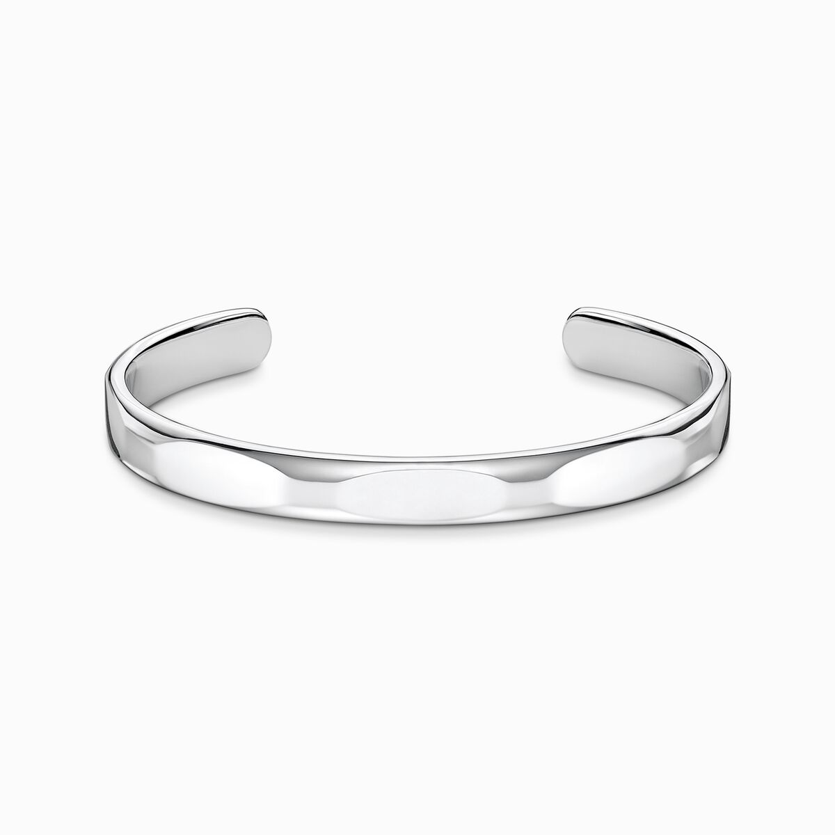 Bangle minimalist silver