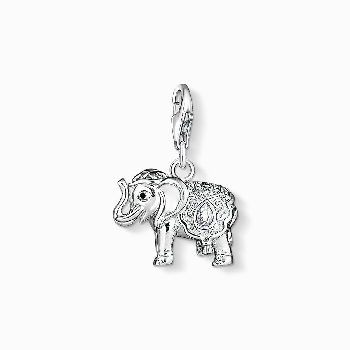 Charm pendant Indian elephant