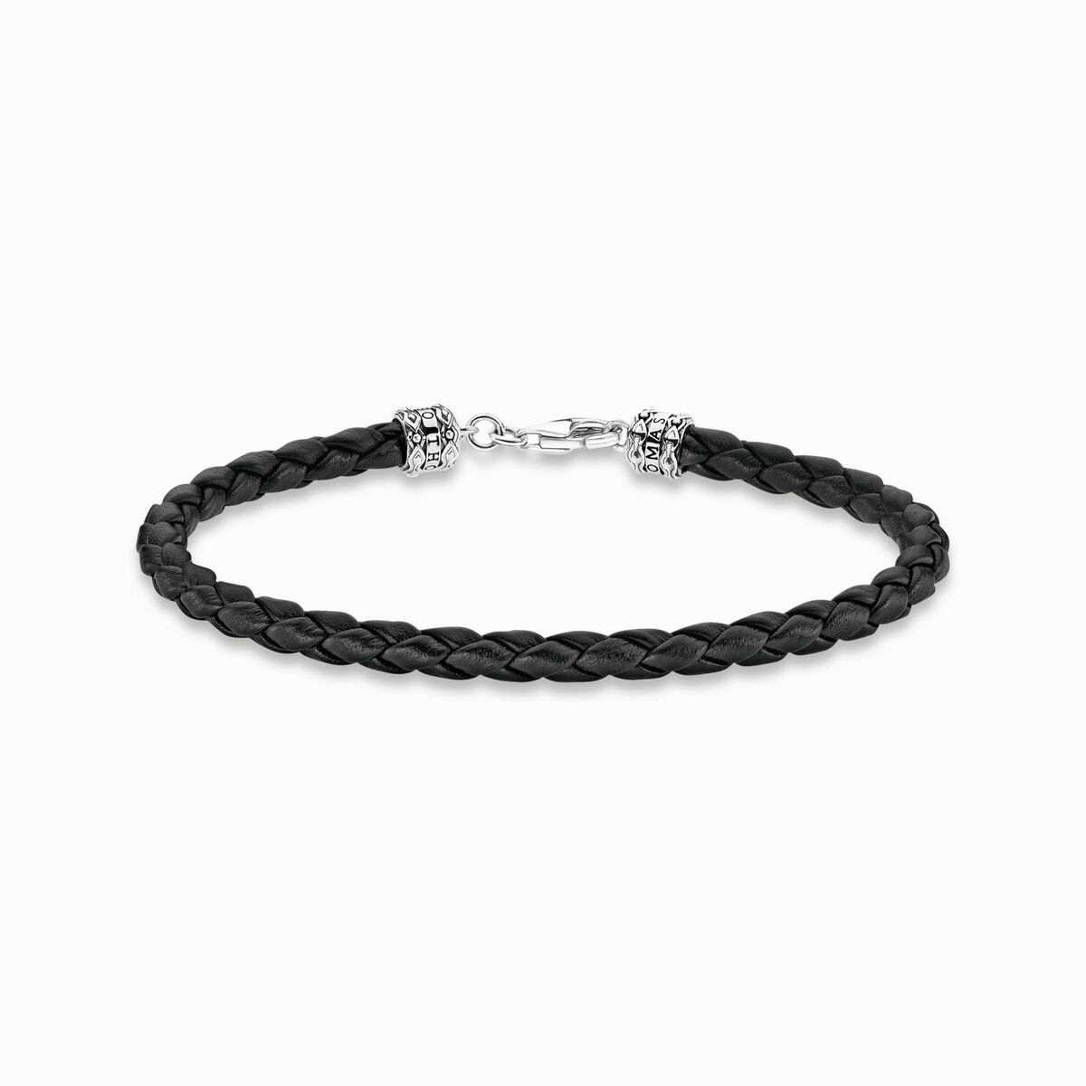 Leather bracelet black