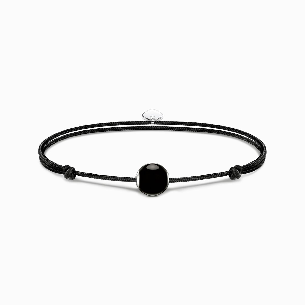 Bracelet Karma Secret with black obsidian Bead polished