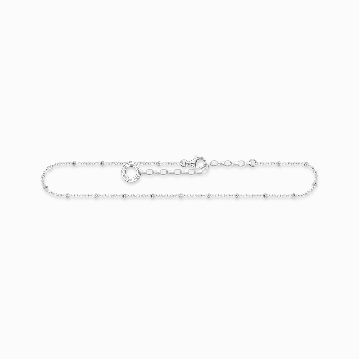 Anklet dots silver