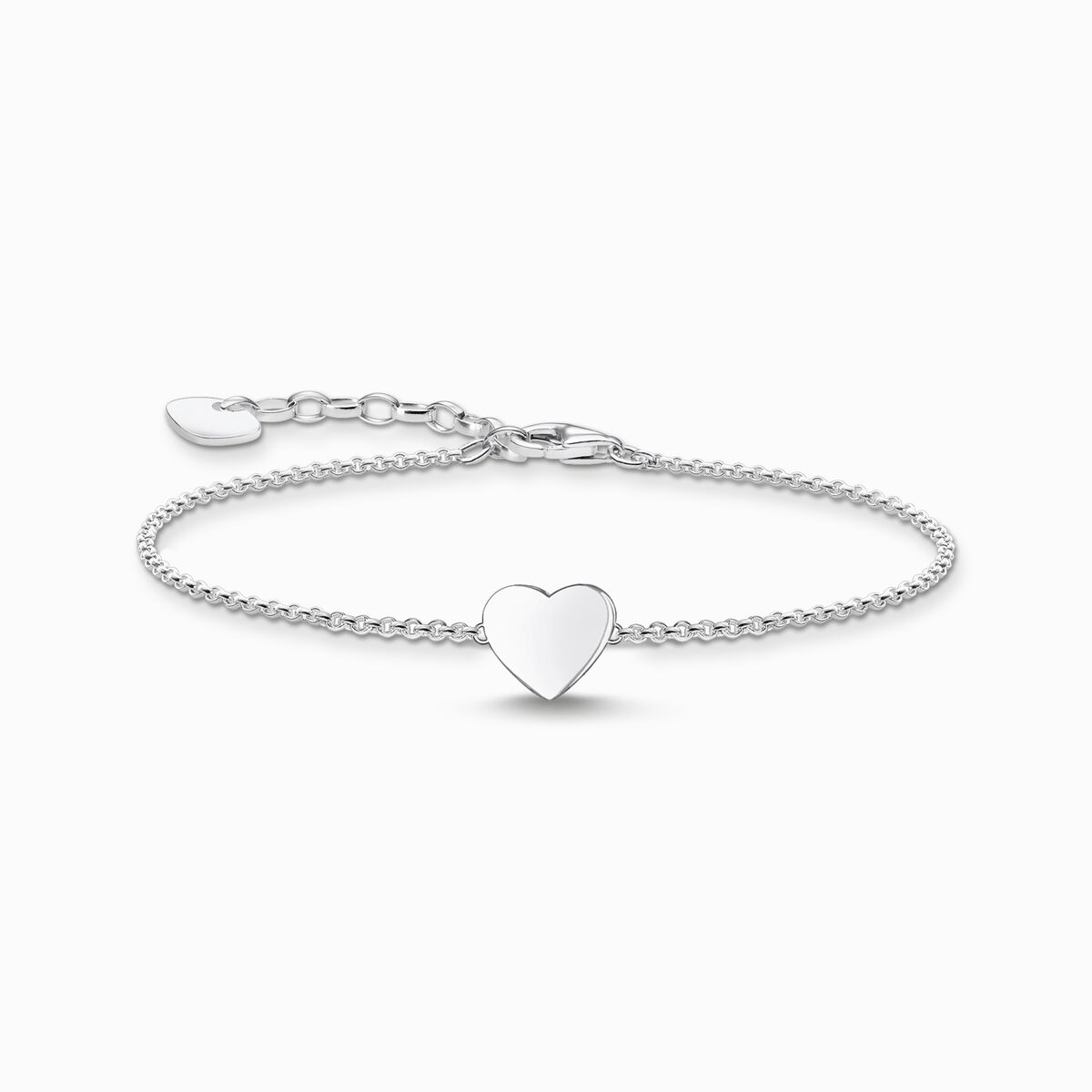 Bracelet heart silver