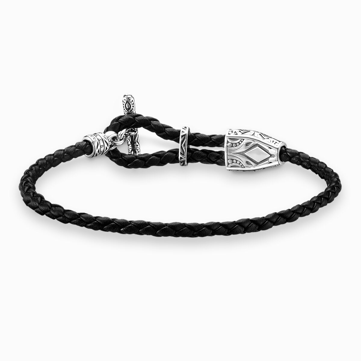 Leather strap ornament