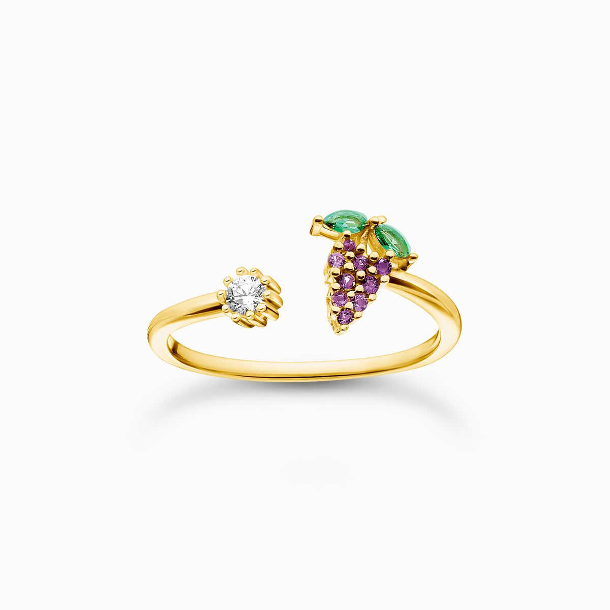 Ring grape gold