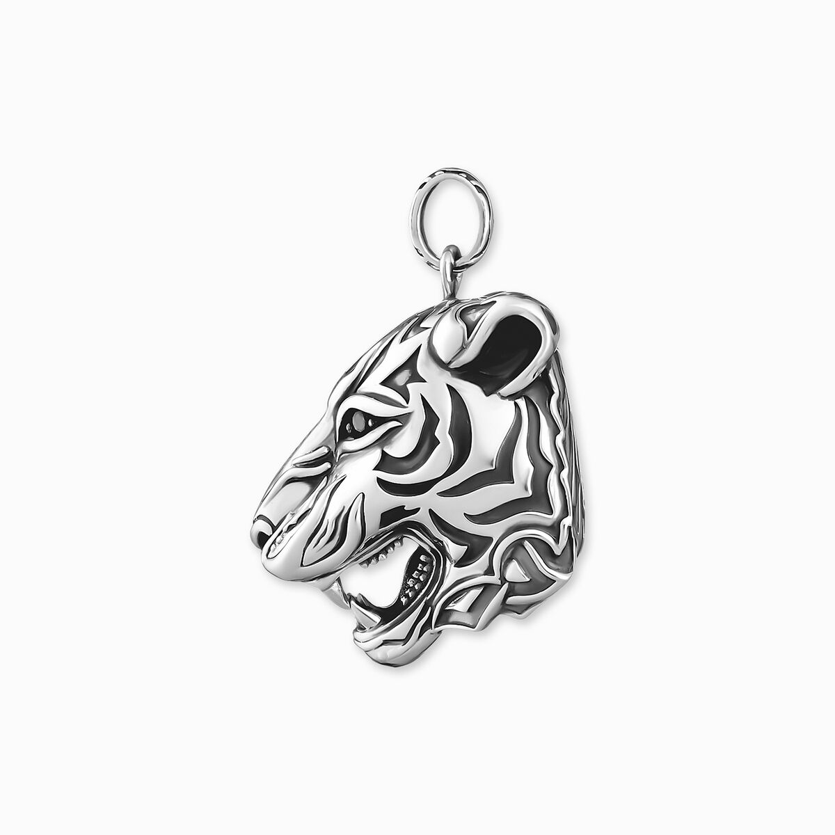 Pendant tiger silver