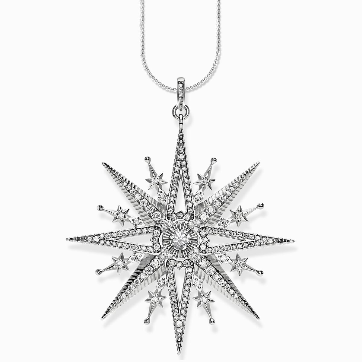 Jewellery set Royalty star silver