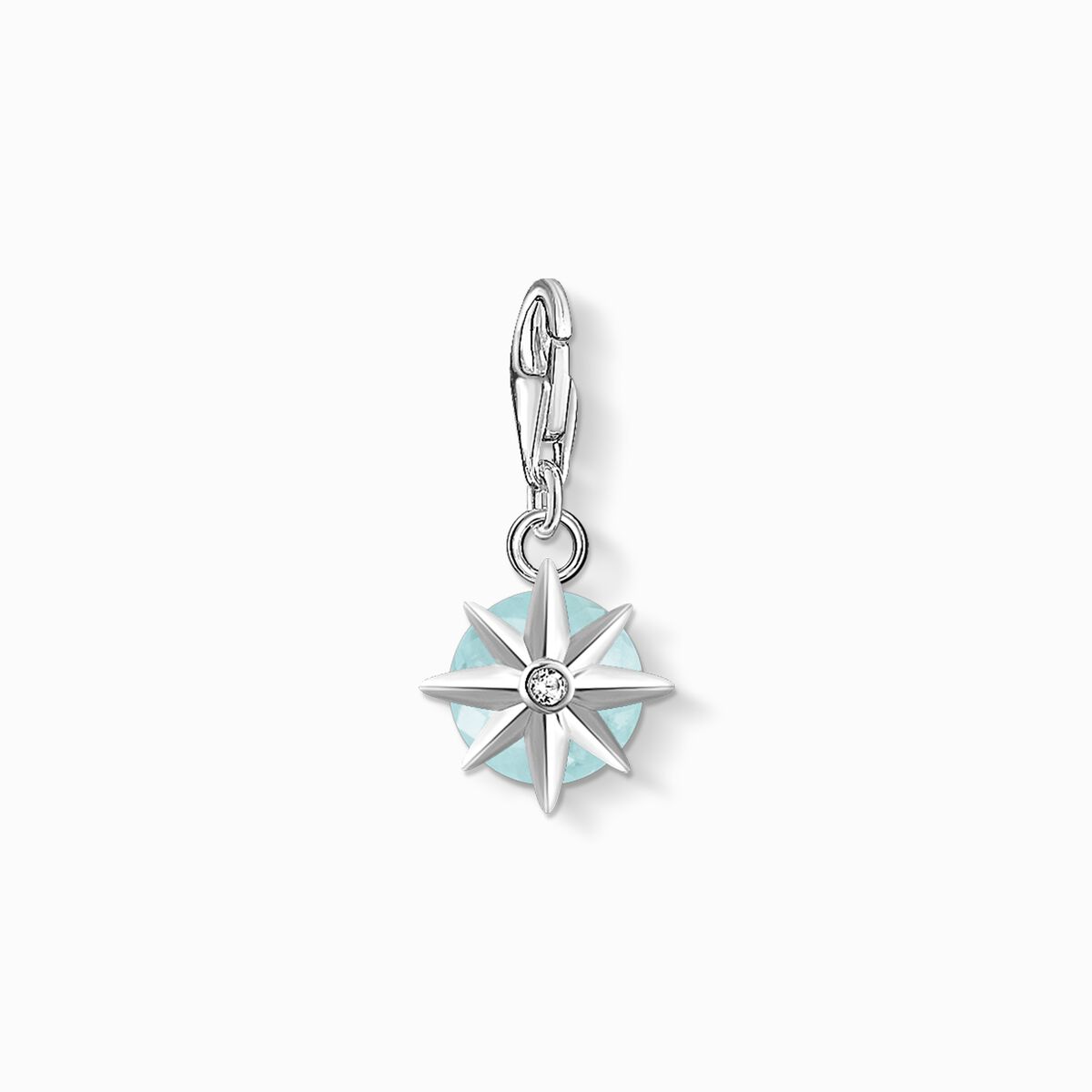 Charm pendant birth stone March