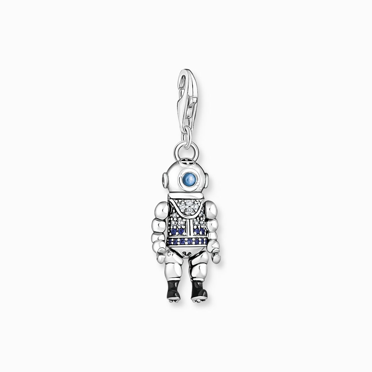 Jewellery set Charm bracelet with sea life silver