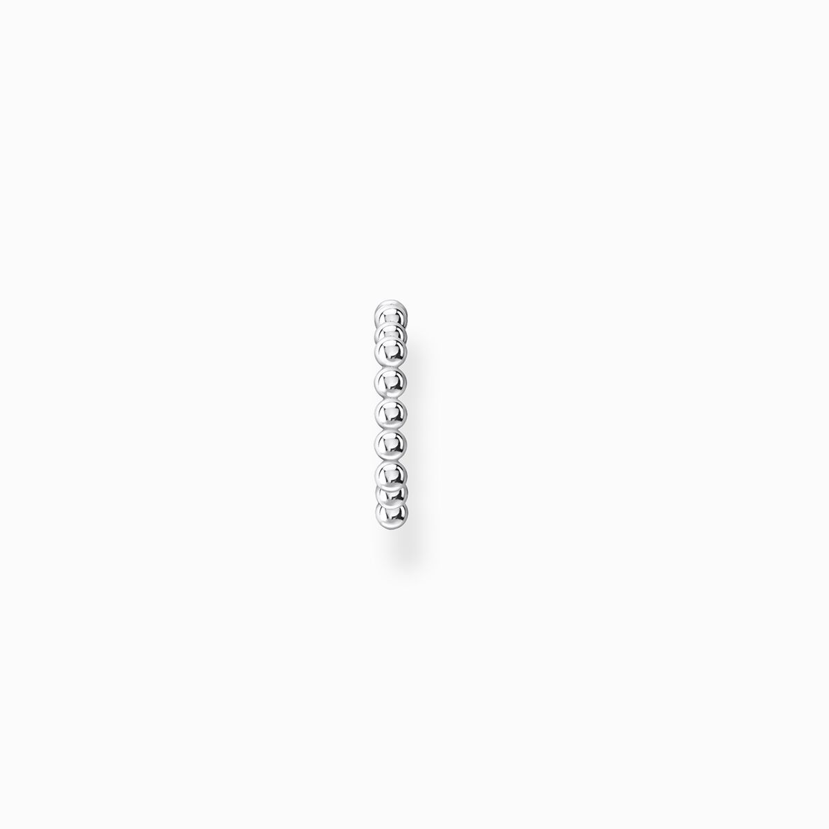 Single ear cuff dots silver