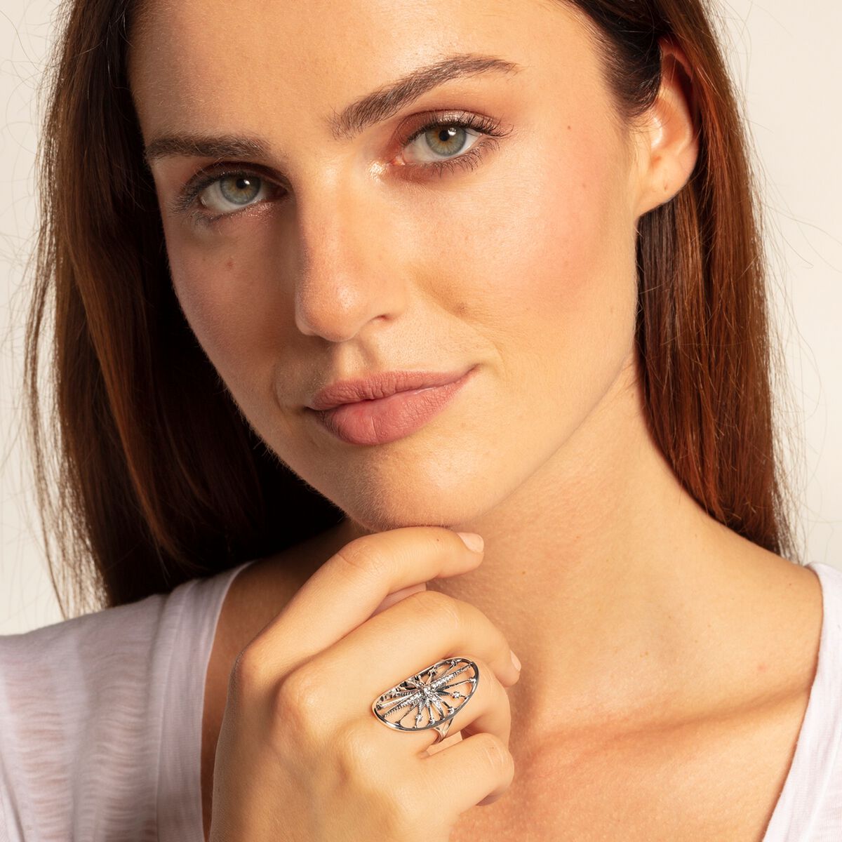Ring royalty star silver