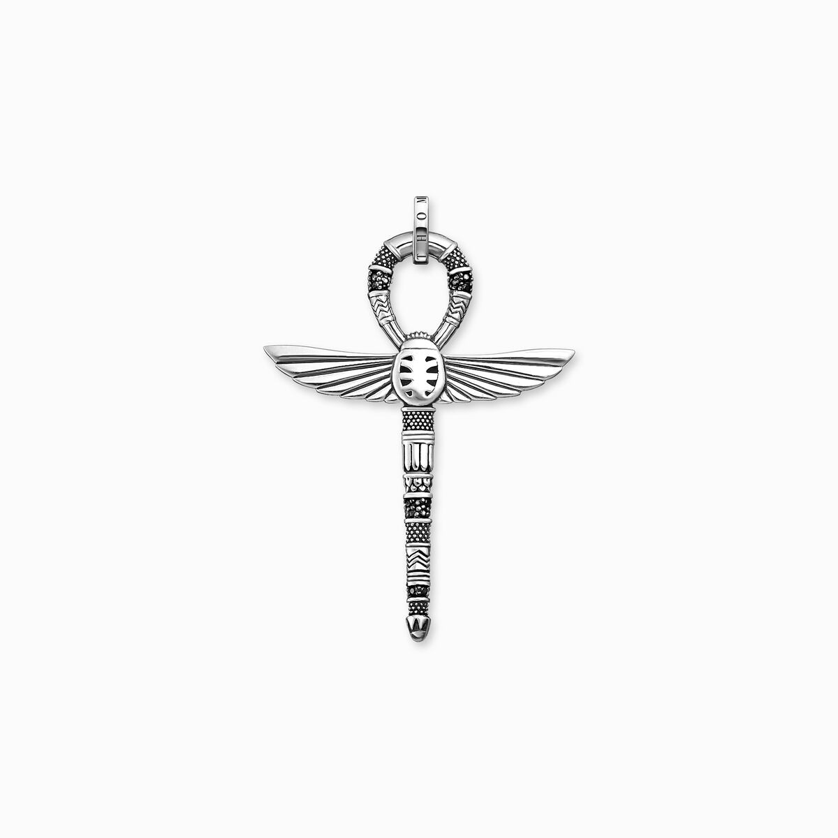 Pendant cross of life ankh with scarab