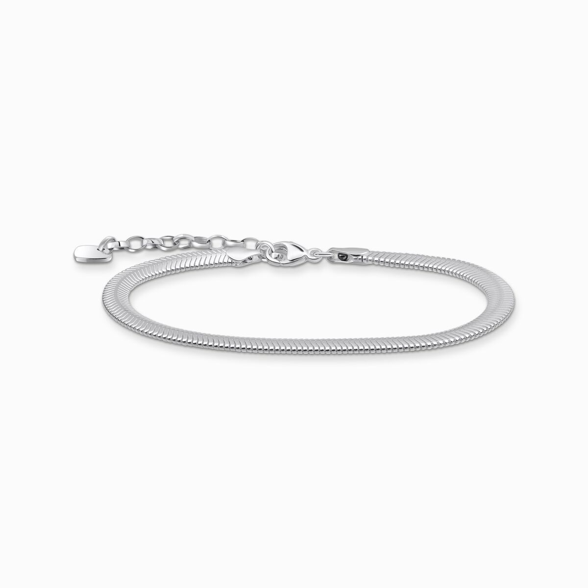 Silver snake bracelet