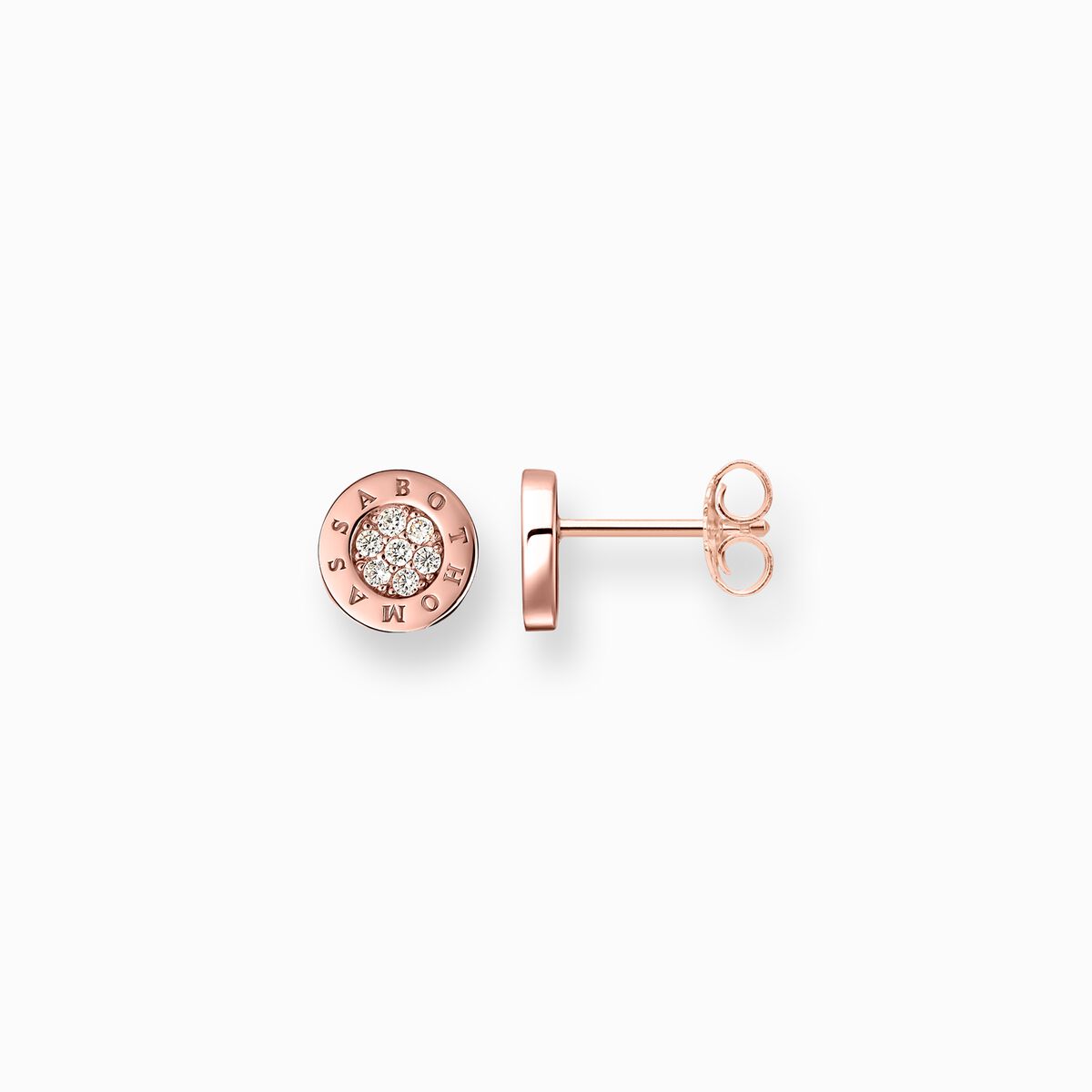Ear studs classic pavé