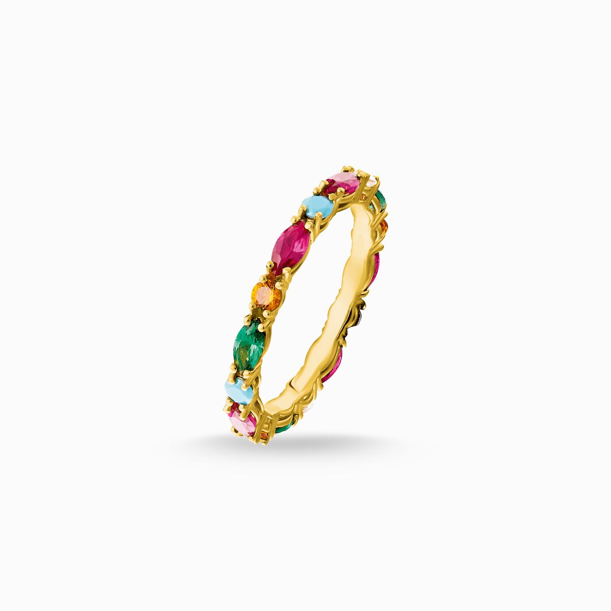 Ring colourful stones