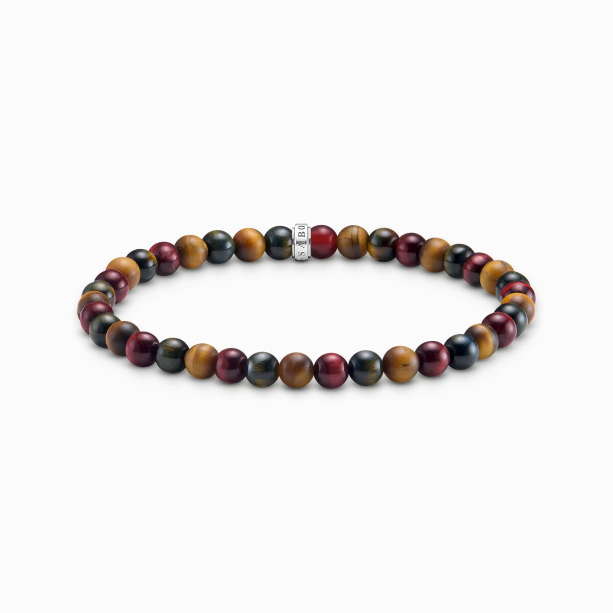 Talisman bracelet with tiger eye beads
