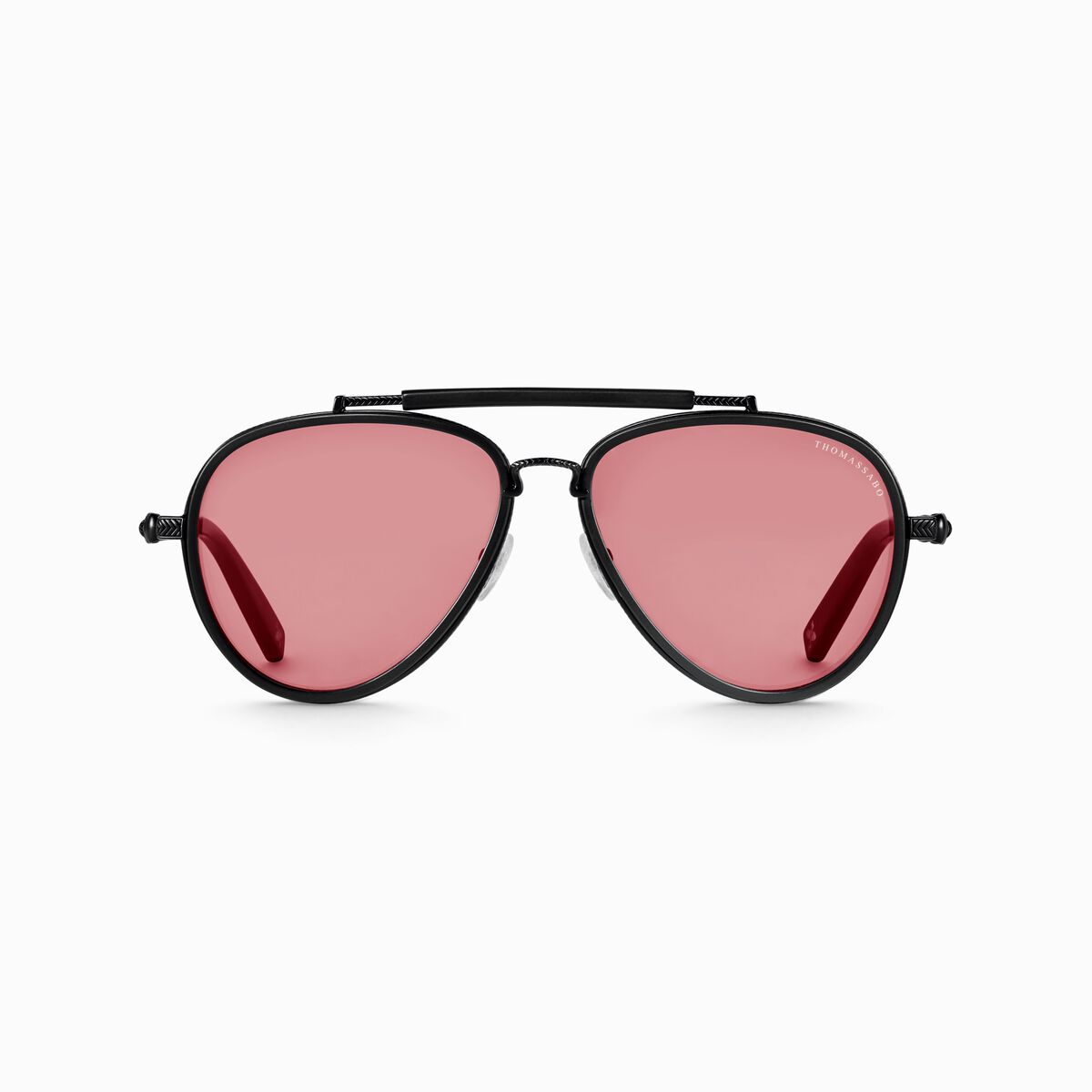 Sunglasses Harrison Aviator deep red