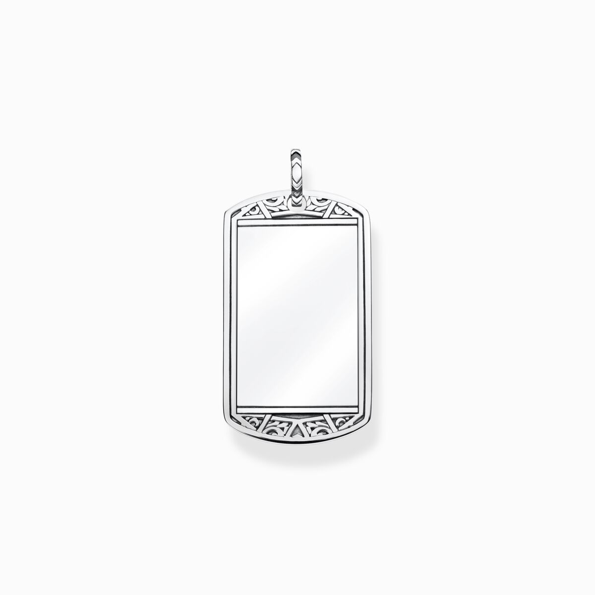 Pendant dog tag tiger‘s eye