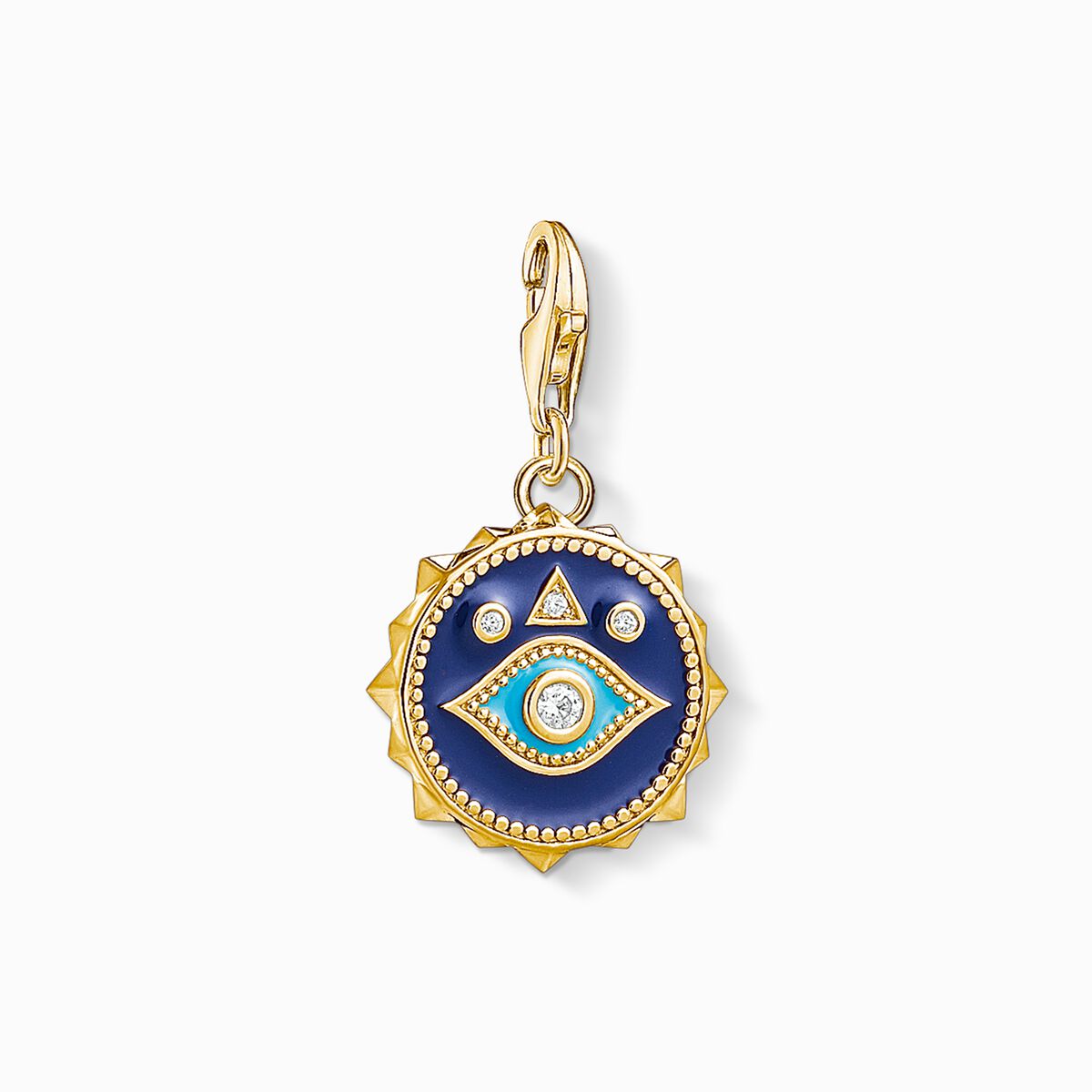 Charm pendant blue Nazar eye