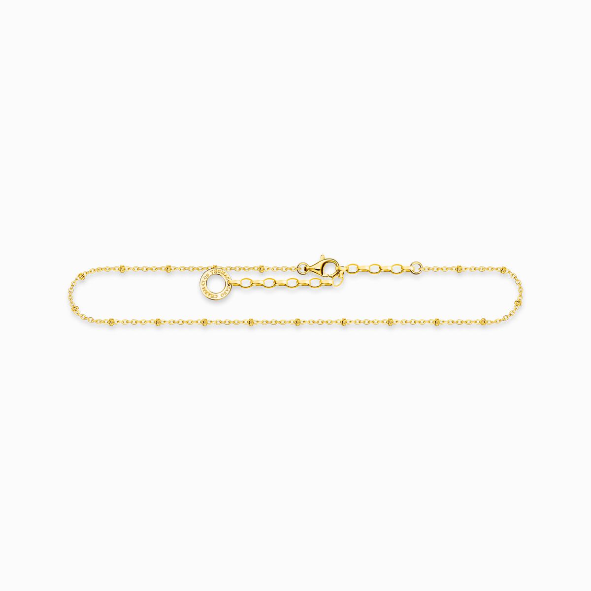Anklet dots gold
