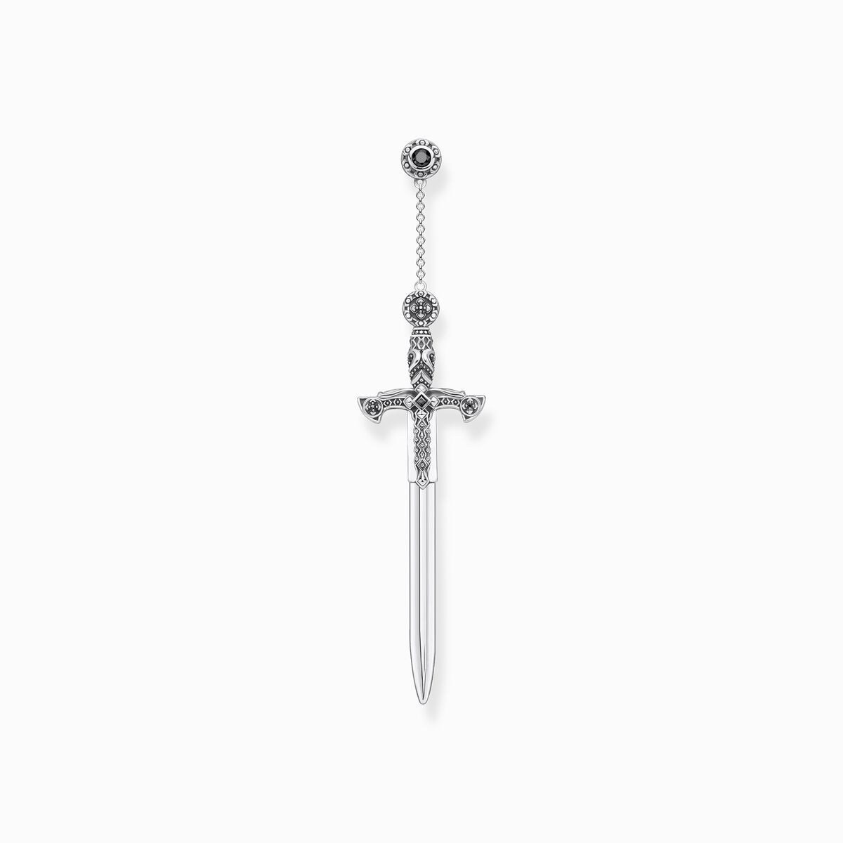 Single earring sword