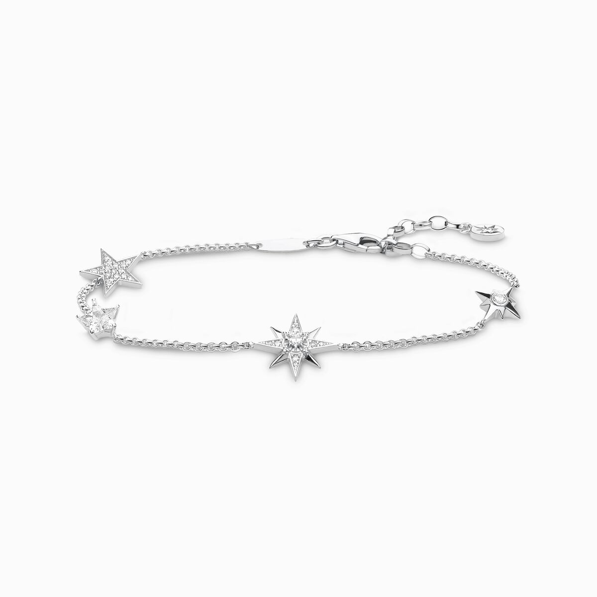 Bracelet stars silver