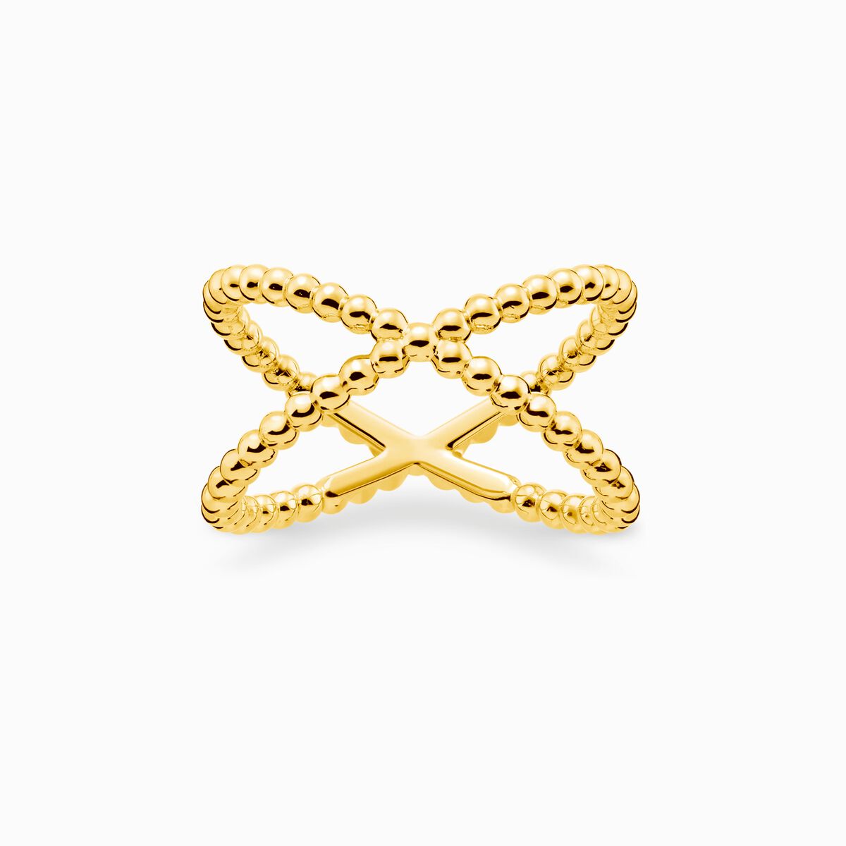 Ring dots gold