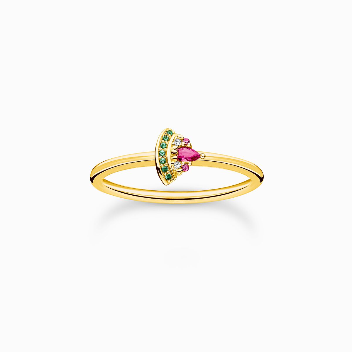 Ring watermelon gold