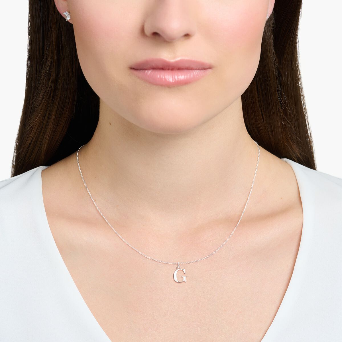 Necklace letter g