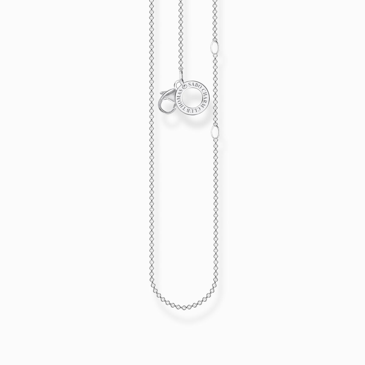 Charm necklace silver Thickness 1.00 mm (0.04 Inch)