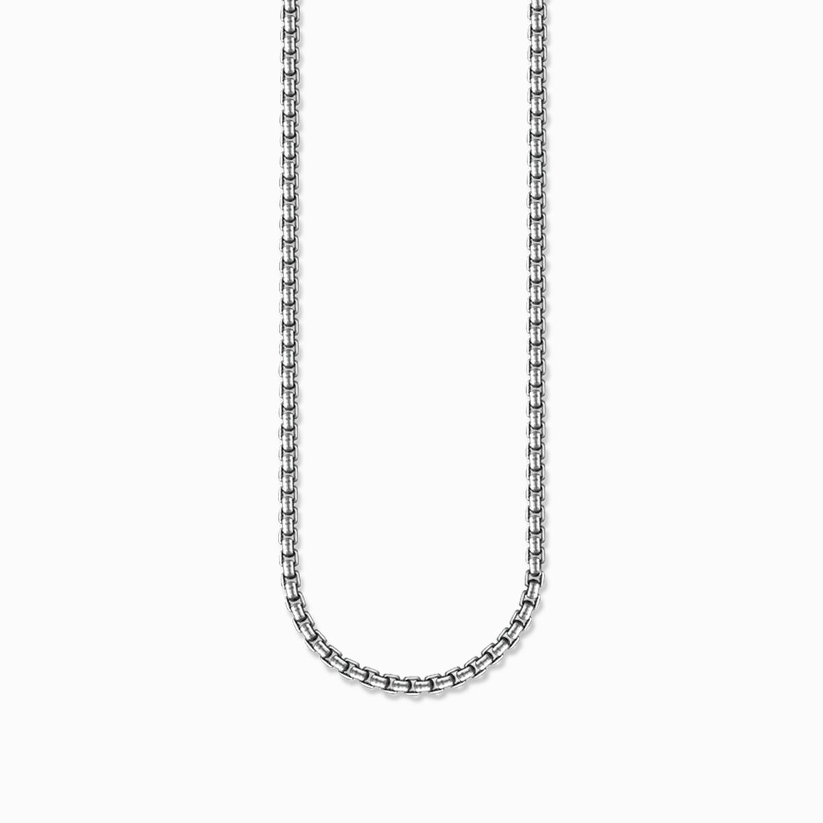 Venezia chain blackened Thickness 2.00 mm (0.08 Inch)