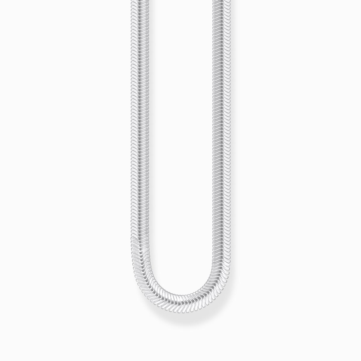 Silver snake necklace Thickness 4,00 mm (0,16 Inch)