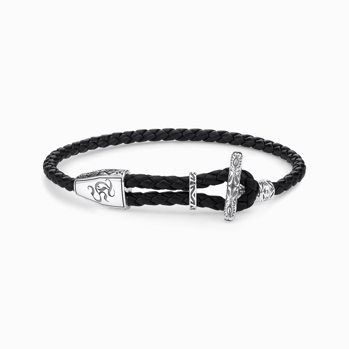 Leather strap ornament
