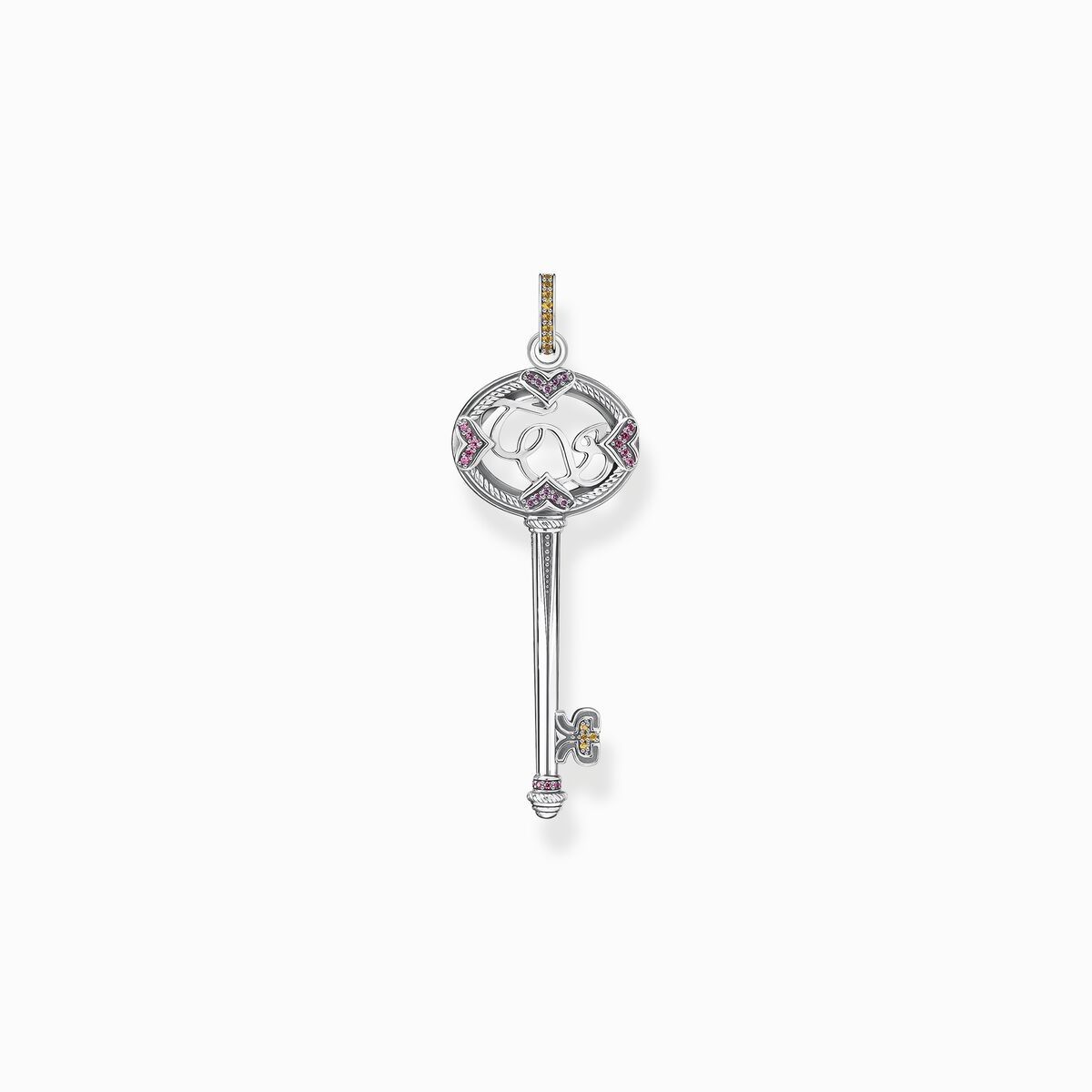 Pendant keys silver